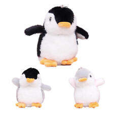 3X Penguin Stuffed Plush Animal Pendant Keychain Doll Stroller Toys For Children picture
