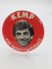 1988 Presidential Campaign Button Kemp The Right Candidate Button  picture