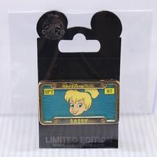 B5 Disney WDW World LE Pin License Plate Tinker Bell Sassy picture