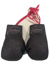 Rare Black Glitter Victoria Secret’s Boxing Gloves 