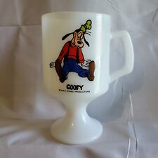 Vintage 1970's Walt Disney Goofy Milk glass Mug picture