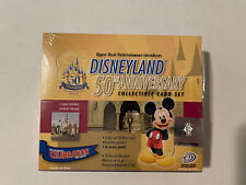 DISNEYLAND 50TH ANNIVERSARY FACTORY SEALED TRADING CARD BOX 2005 UPPER DECK  picture