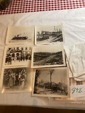842 US ARMY WWI FRANCE SIX PHOTOS PERSHING WILSON SHIPS ARRONNE FORREST picture