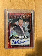 2024 Leaf Pop Century - Chazz Palminteri - Red Shimmer Fuggetaboutit Auto #d 3/3 picture