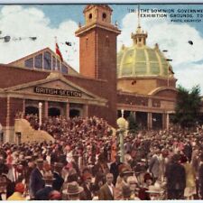 1931 Toronto, ONT Canadian National Exhibition Dominion Gov't Bldg Postcard 5T picture