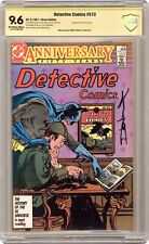 Detective Comics #572 CBCS 9.6 SS Denny O'Neil 1987 18-07F87AD-086 picture
