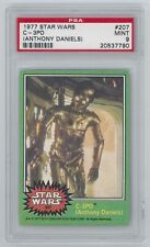 1977 Topps Star Wars C-3PO (Anthony Daniels) #207 Corrected Variation PSA 9 MINT picture