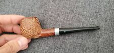 Vintage Tobacco Pipe-Carved Wooden Royal Duke Dr. Grabow w/Silver Band  picture