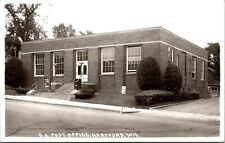 Real Photo Postcard U.S. Post Office in Hartford, Wisconsin picture