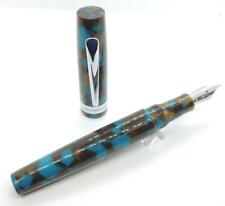 Monteverde Giant Sequoia Fountain Pen, Southwest Blue Brown, New In Box picture