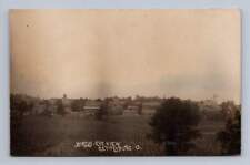Gettysburg Ohio RPPC Drake County Antique Real Photo Postcard Cover 1909 picture