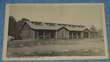 1917 WWI Postcard US Army YMCA 161st Depot Brigade Building Camp Grant IL picture