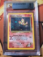 Pokemon WOTC gym heroes blaine's moltres BGS 9 picture