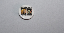 Vintage BLINK-182 California Pin Button Rare Piece picture