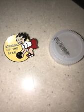 Hat Jacket Pin Bowling Bringing Up The Rear Novelty Pin C Sanders Emblems picture