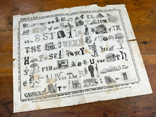 Rare 1875 IRISH SOAP Brochure, REBUS Puzzle 14.75