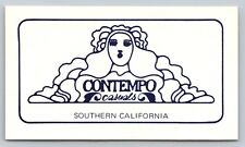 Vintage Business Card Contempo Casuals Clothing Store California V2 picture