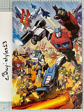 Transformers #9 Variant Cover F Jason Howard CONNECTING EU Anniversary NM 2024 picture