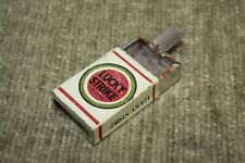 Vintage Lucky Strike Pocket Ashtray Hong Kong Portable Tin Box 2 1/4