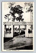 Kissimmee FL-Florida, Residence, Antique, Vintage Postcard picture