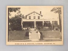 Home Of H E Spencer Caterer W Drinker St Dunmore Pa Photograph Vintage picture