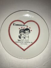 Vintage Kim Casali Love Is...Trinket Dish In Italian L'amore é Ceramic 4