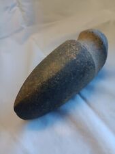 OUTSTANDING HOHOKAM ARTIFACT~NATIVE AMERICAN INDIAN STONE GROOVED STONE AXE HEAD picture