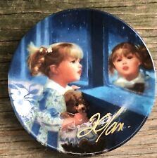 Vintage 1992 Window of Dreams  Mini SIGNED Donald Zolan Collector Plate picture