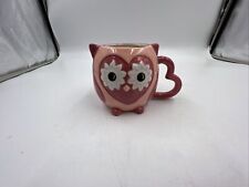 Boston Warehouse Ceramic 16oz Valentines Owl Coffee Mug CC01B20004 picture