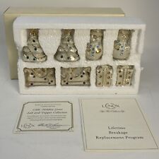 Lenox Little Holiday Gems Collection 4 Sets Salt & Pepper Shakers NEW IN BOX picture