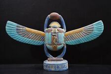 The Winged Scarab with Double Faces: Symbol of Transformation and Divine Protect picture