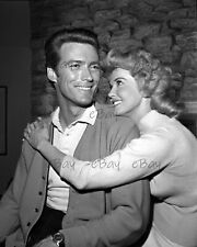 Clint Eastwood & Donna Douglas-Meets Mr. Ed 8x10 Photo Reprint picture