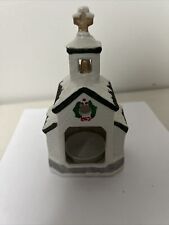 Jsny Vintage White Church Candle Holder - Condition is Excellent picture