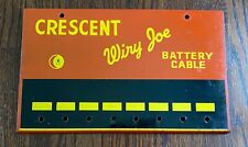 Crescent Wiry Joe Battery Cable Rack - 1940-1950s vintage auto parts sign car picture