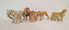 Schleich Lot of 7 Lion Tiger Cheetah Cubs Africa Wildlife Animal Figures picture