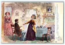 c1910's Dickens Land Little Dorrit Chapter IX Oilette Tuck's Antique Postcard picture