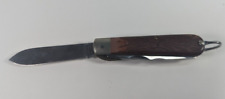 Camillus New York USA 2 Blade Electrician Lineman Knife Vintage picture