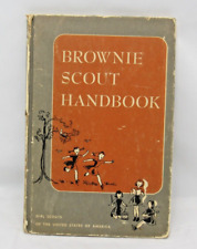 Vintage 1951 Brownie Scout Handbook GSA Hardcover Book First Impression picture