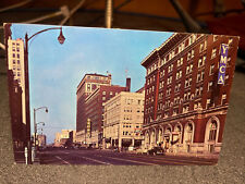 Louisville Kentucky Looking Down Broadway Vintage Postcard￼ picture