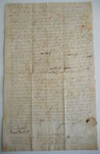 1806 Groton New London Co, CT Land Transfer Deed ~James Forsyth to George Latham picture