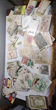 Antique Post Cards Lot 150+ Found In Cedar Chest, One Cent Early Cards Mixed 👀 picture