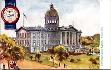 Oilette State Capitols Postcard Oregon State Capitol in Salem, Oregon Unused picture