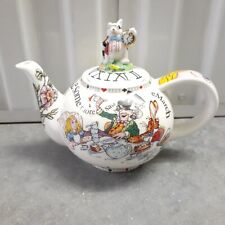 Teapot Alice in Wonderland Mad Hatters Tea Party, Paul Cardew, Fine Porcelain UK picture
