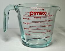 PYREX 2 CUP 1 PT 16 OZ 500 ML Glass MEASURING CUP Red Letters picture