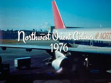 35mm slide Northwest Orient Airlines - 1976 picture