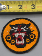 WWII/2 US Army Tank Destroyer 4-wheel patch NOS. picture