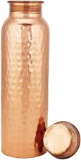 100% Pure Copper Water Bottle Handmade For Health Benefits - Fast Delivery picture