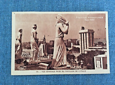 Vintage 1937 Paris Exposition International Postcard; Italian Pavillion; Fair picture