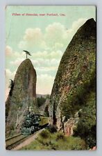 Portland OR-Oregon, Pillars of Hercules, c1909 Vintage Postcard picture
