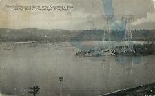 Postcard Maryland MD Conowingo Susquehanna 1939 Rising Sun Cancel  picture